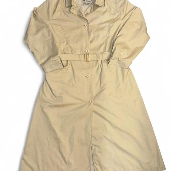 insane vintage vtg 70s 80s 90s preppy london fog trench coat - Picture 2 of 6